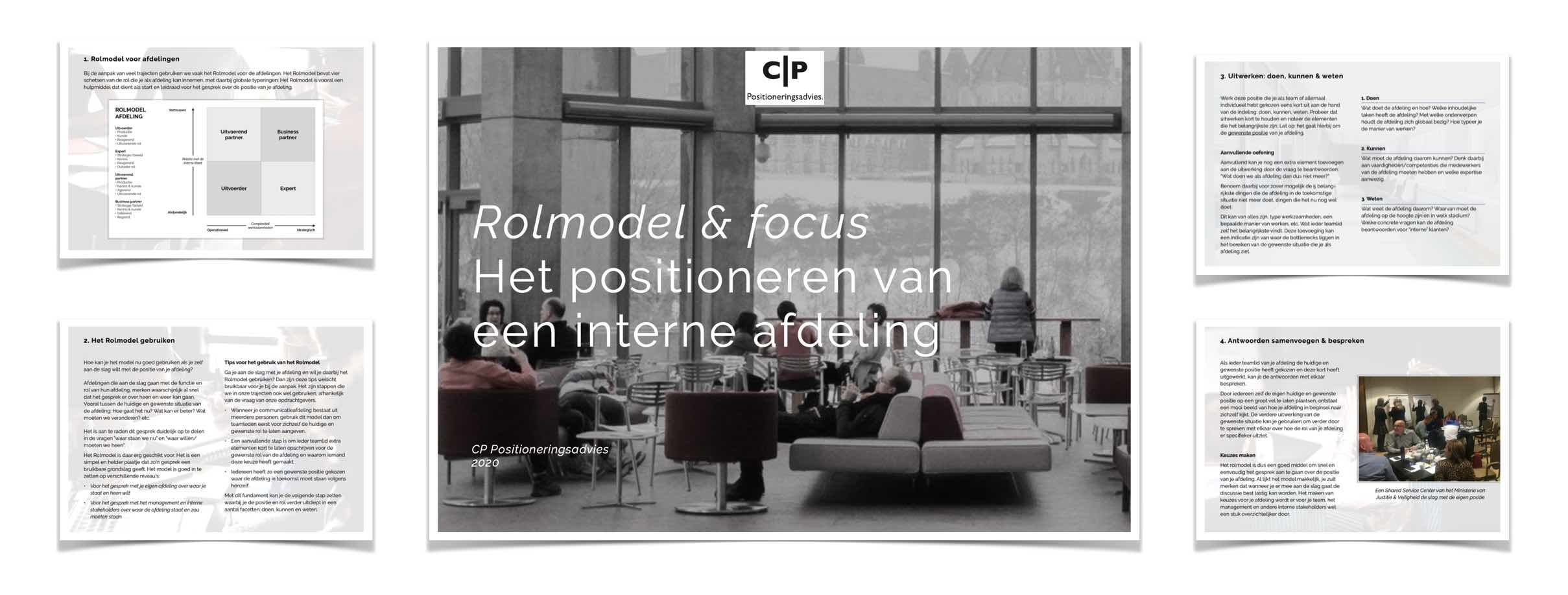 bekijk de whitepaper voor het positioneren van een interne afdeling