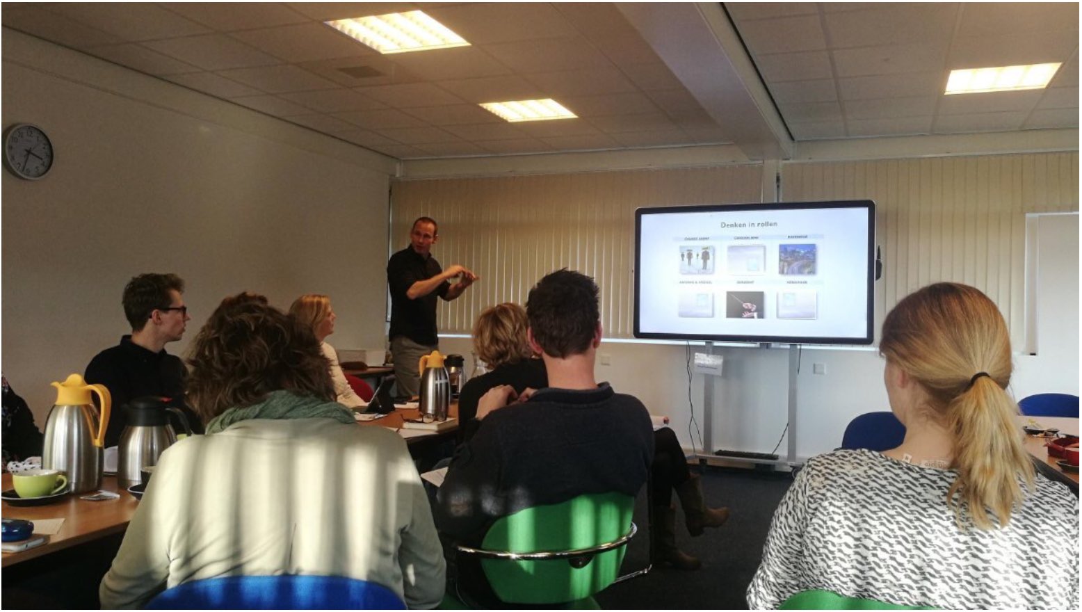 communicatie afdeling positioneren presentatie