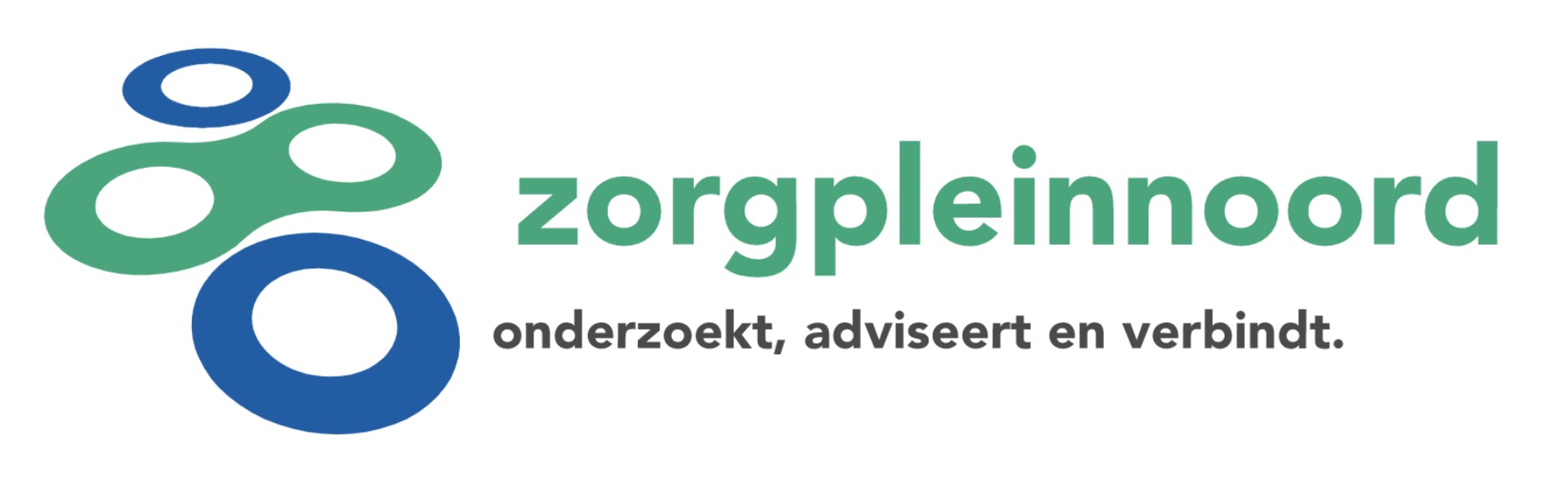 Positionering presentatie zorgpleinnoord case logo